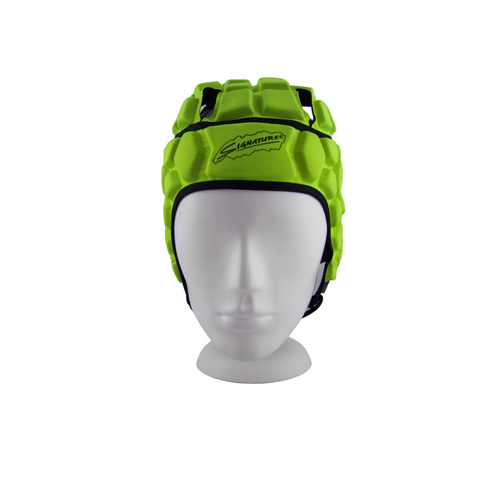 Signature Mumbo Protective Sports Helmet Headgear Green