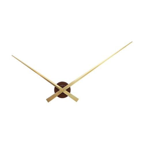 NeXtime Hands Wall Clock Aluminium Matte Finish Home Decor Vintage Gold 85cm