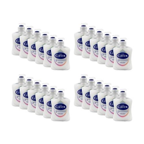 24PK Carex Hand Wash Antibacterial Moisture 2 Hour Skin Protection Pump 250mL