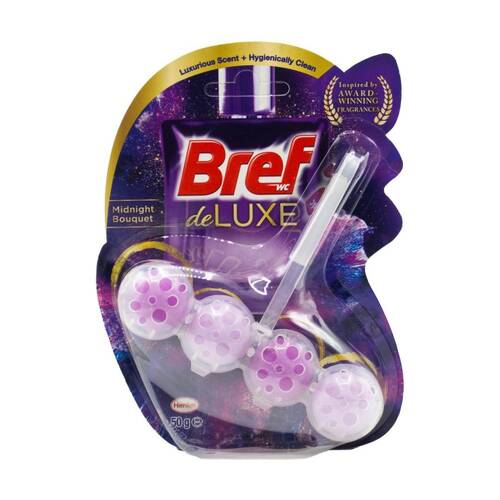 Bref Deluxe Limited Edition Toilet Cage Rim Block 50g Midnight Bouquet