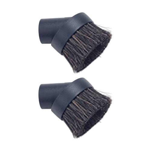 2PK Numatic 65mm Soft Dusting Brush Vacuum Cleaner Accessory Black