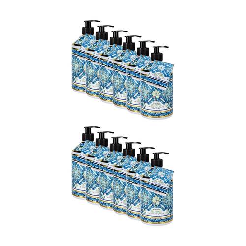 12PK Molto Bella Scented Cleansing Hand Soap 630mL Blue Jasmine
