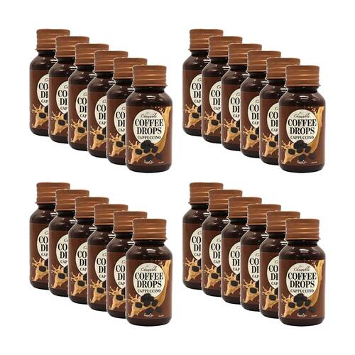 24PK Goodlife Grocers Chewable Coffee Flavoured Drops 32g Assorted