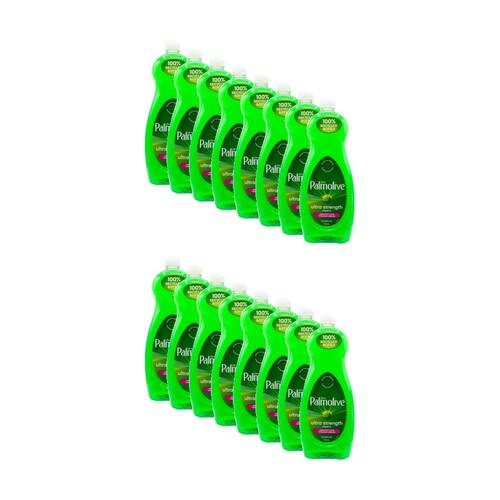 16PK Palmolive Ultra Strength Cuts Grease Dishwashing Liquid 950ml Original