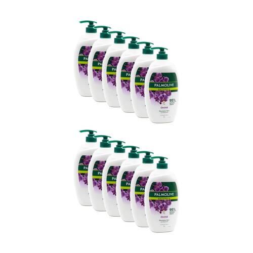 12PK Palmolive Naturals Nourishing Skin Body Wash 1L Vitamin E Orchid