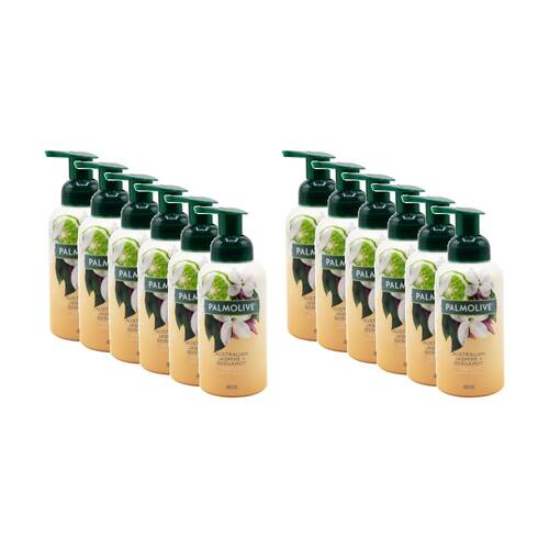 12PK Palmolive Hand Wash Foaming Australian Jasmine And Bergamot Pump 400mL