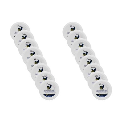 16PK Dove 72H Body Love Rich Nourishment Moisturiser Face & Cream 150ml