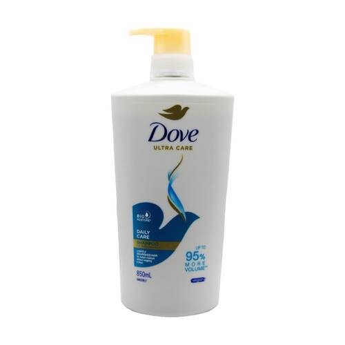 Dove Ultra Care Daily Bio-Restore Every Day Use Shampoo Pump Bottle 850ml