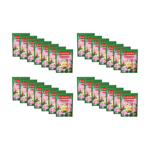 28PK Continental Carbonara Pasta And Sauce Easy Cook Australian Made 80g