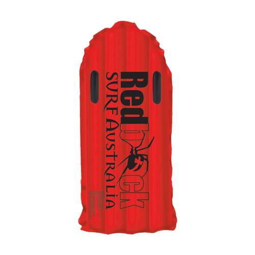 Redback 96cm Wedge Junior Kids Original Inflatable Surfmat Red/Blue