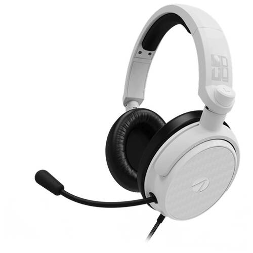 4Gamers C6-100 Multiplatform Compatible Wired Over Ear Gaming Headset 3.5mm Wh
