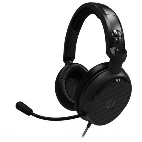 4Gamers C6-100 Multiplatform Compatible Wired Over Ear Gaming Headset 3.5mm Blk