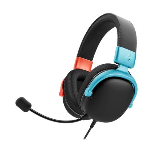 4Gamers Radar Multiplatform Compatible Wired Over Ear Gaming Headset 3.5mm Blk