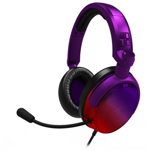 4Gamers C6-100 Multiplatform Compatible Wired Over Ear Gaming Headset 3.5mm Red