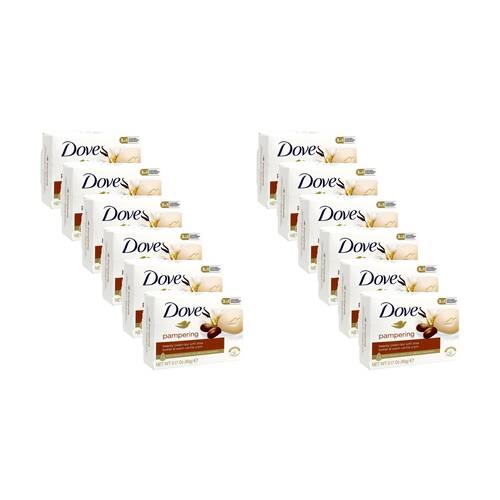 12PK Dove Bath/Shower/Hand Wash Cleansing Soap Bar 90g Shea Butter