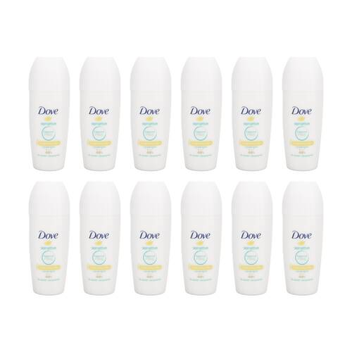 12PK Dove Antiperspirant Stick Sensitive Fragrance Free Deodorant 40ml