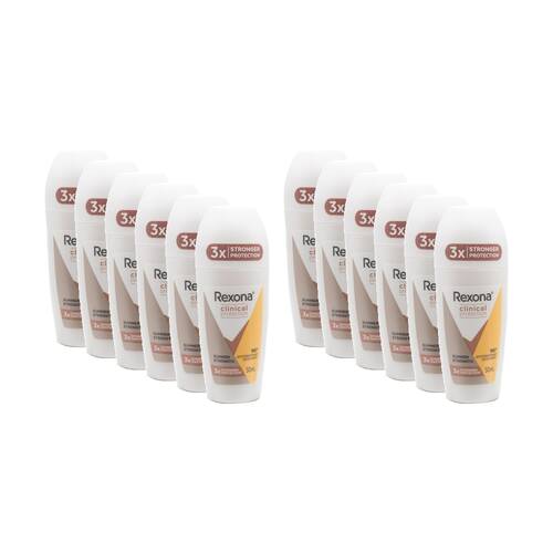 12PK Rexona 96H Antiperspirant Roll-On Deodorant Protection 90ml Summer Strength