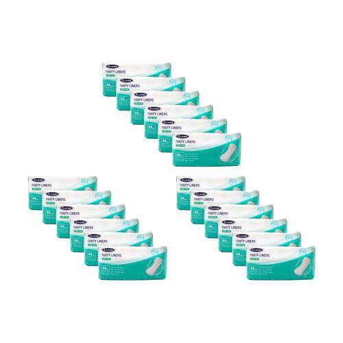 18x 44pc Real Care Panty Liners Ultra Thin Absorbency Level 1 Pack Hygiene