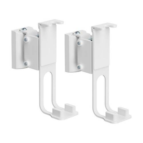2pc Goobay Speaker Wallmount Sonos One Mounting Bracket White -