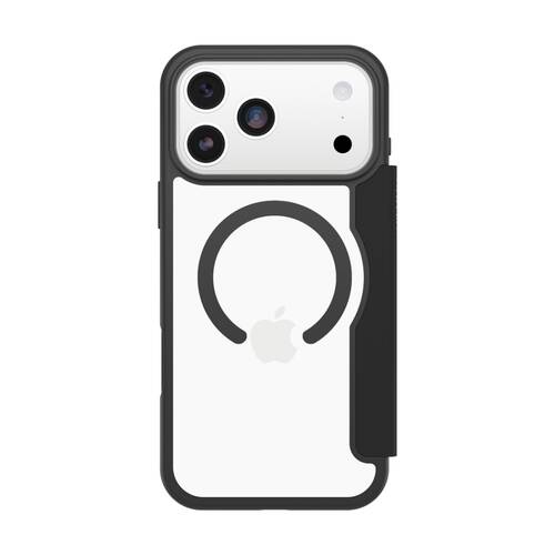 OtterBox React Folio MagSafe Mobile Phone Case iPhone 17 Pro Max Black Crystal