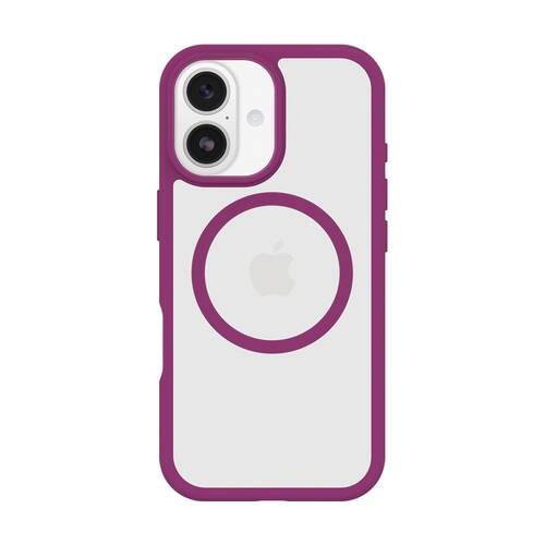 OtterBox React MagSafe Mobile Phone Case for iPhone 17 Rose Crystal Pink