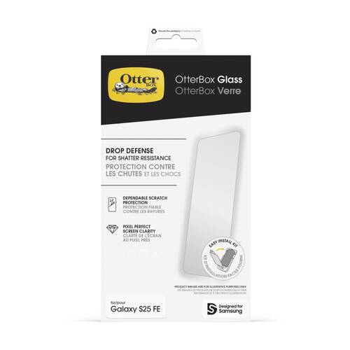OtterBox Mobile Phone Screen Protector for Samsug Galaxy S25 FE Glass