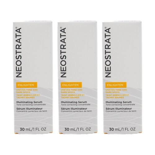 3PK Neostrata Uneven Tone & Dark Spots Enlighten Illuminating Serum 30ml