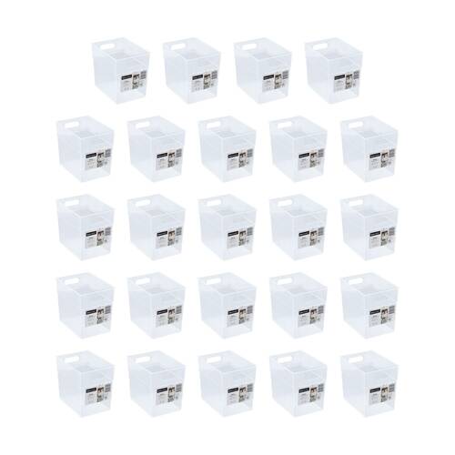 24PK Boxsweden Nova Home/Office Plastic Storage Container 4L 20x14.5x18cm