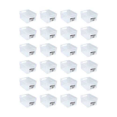 24PK Boxsweden Nova Home/Office Plastic Storage Container 7L 28x22.5x14.5cm