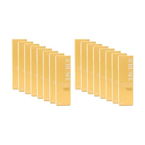 16PK Piksters Crush Whitening Toothpaste Mango & Orange Flavour 96g