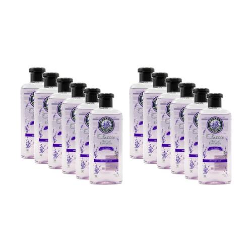 12PK Herbal Essences Classic Shampoo For Frizzy Hair Lavender Almond Oil 400ml