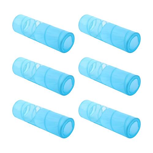 6PK Paws And Claws Pounce Collapsible Pet Cat Toy Tunnel Crinkle 86x26.5cm