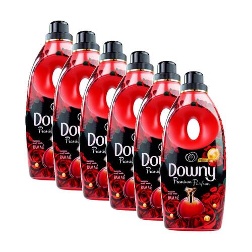 6PK Downy Concentrate Fabric Conditioner Premium Parfum Passion 800ml