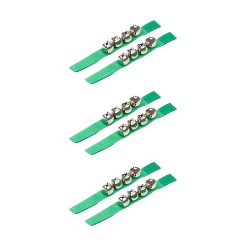 3x 2pc Vivaio Reindeer Bells Kids Musical Instrument Classroom Learning 3Y+ Wood