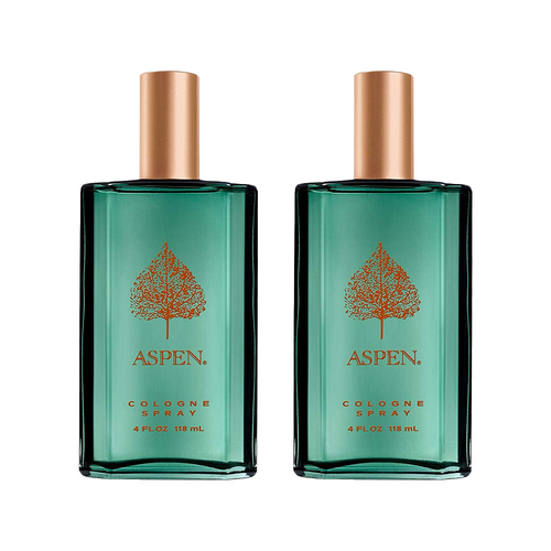 2PK Coty Aspen 118ml Men's Cologne Eau De Toilette Classic Aromatic Fragrance