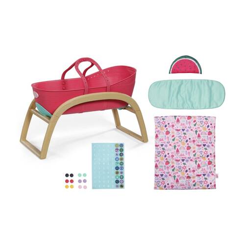 Baby Born 3 in 1 Bassinet Pinplay Playset for Doll Kids/Toddler Toy 3y+