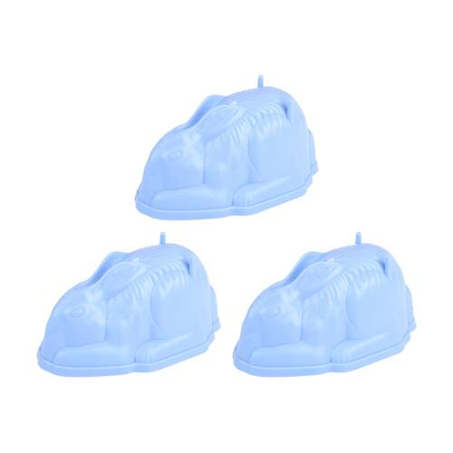 3PK D.Line Big Daddy Bunny Chocolate/Jelly Mould Reusable Assorted