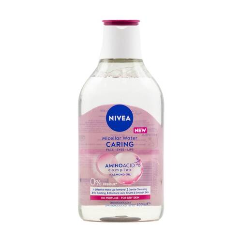 Nivea Dry Skin Caring Make Up Remover Micellar Water Bottle 400ml