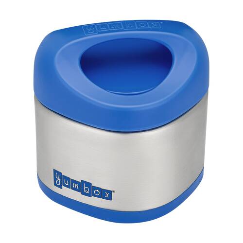 Yumbox Cubi Stainless Steel Triple Wall Thermal Food Jar Surf Blue 295ml