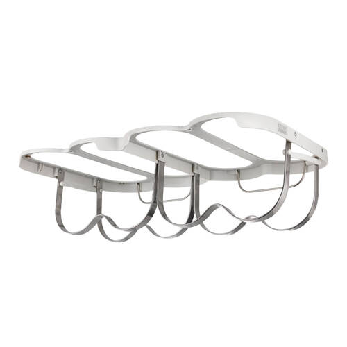 Joseph Joseph Cradle Folding Wine Bottle Storage Rack Light Stone