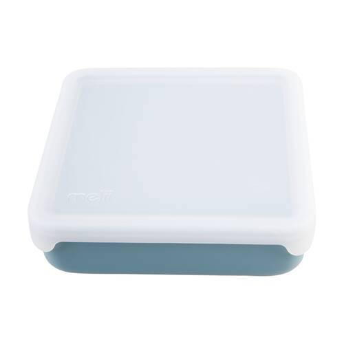 Melii Silicone Kid-Friendly Sandwich Lunch Container With Lid Blue 790ml