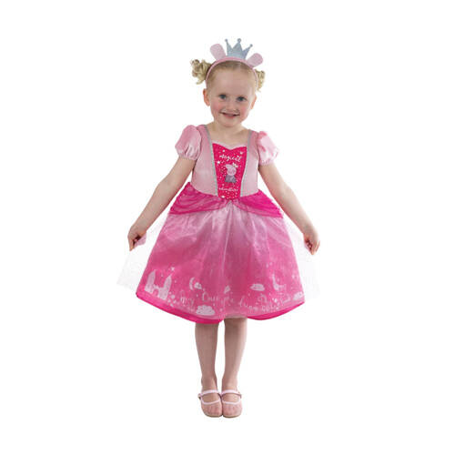 Rubies Peppa Pig Princess Costume Child Female Dress Up Outfit