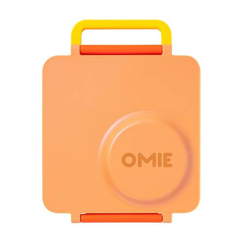 Omie OmieBox Hot & Cold Bento Box Insulated Vacuum Flask Poppy Orange
