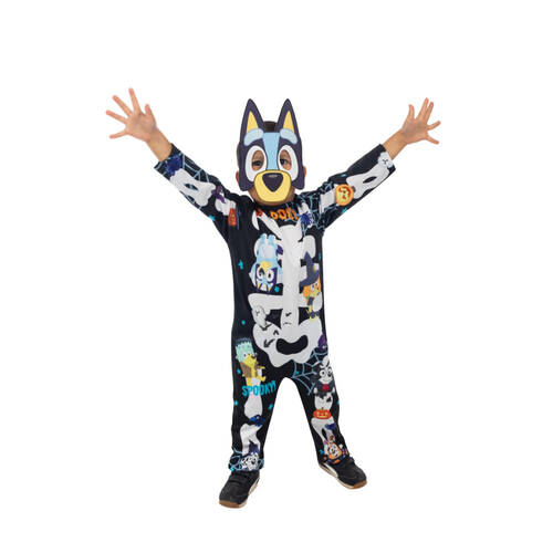 Rubies Bluey Halloween Costume Child Unisex Dress Up Outfit 2-3 Yrs