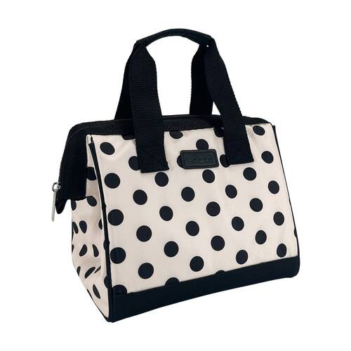 Sachi Insulated Style 34 School Food Lunch Bag Polka Dots 24x17x22cm