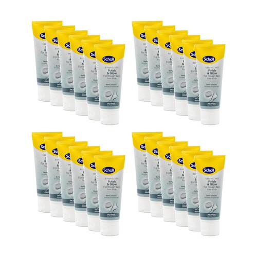 24PK Scholl Expert Care Volcanic Pumice Stone Foot Scrub 75ml Rough Skin Polish