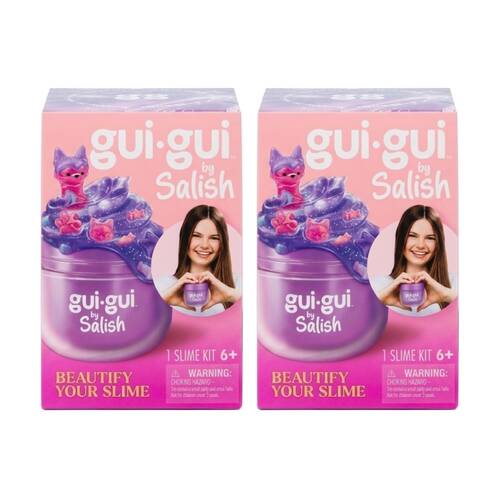 2PK Gui Gui By Salish Scented Slime Kit Collectible Assorted