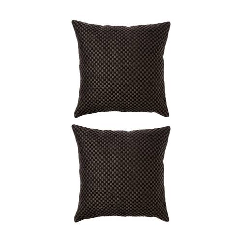 2PK Kas Australia Richmond Outdoor Cushion Weather Resistant Charcoal