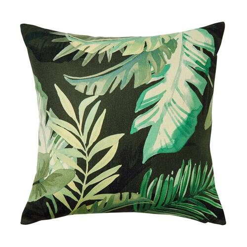 Kas Australia Kaia Outdoor Cushion Weather Resist Charcoal 50x50cm