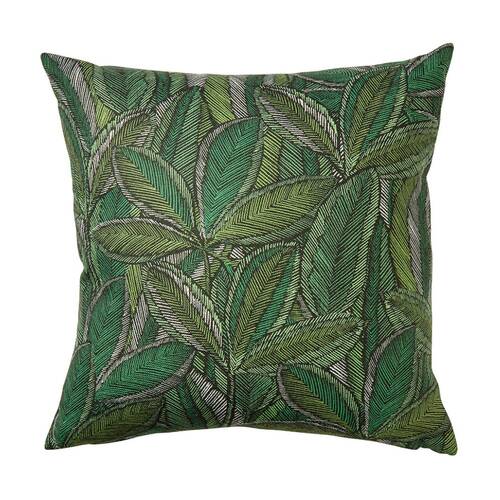 Kas Australia Lark Outdoor Cushion Weather Resistant Green 50x50cm